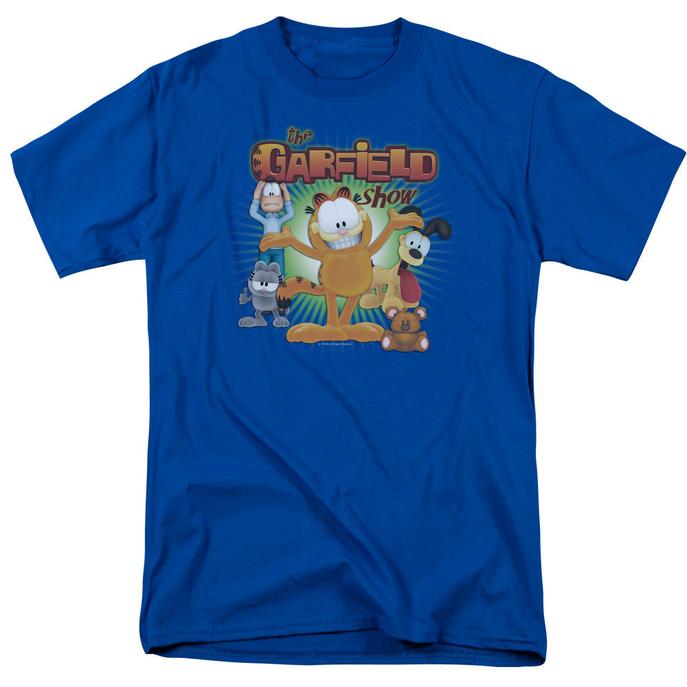 Garfield The Garfield Show Licensed Adult Unisex T-Shirt Regular Fit Tee SM-3X