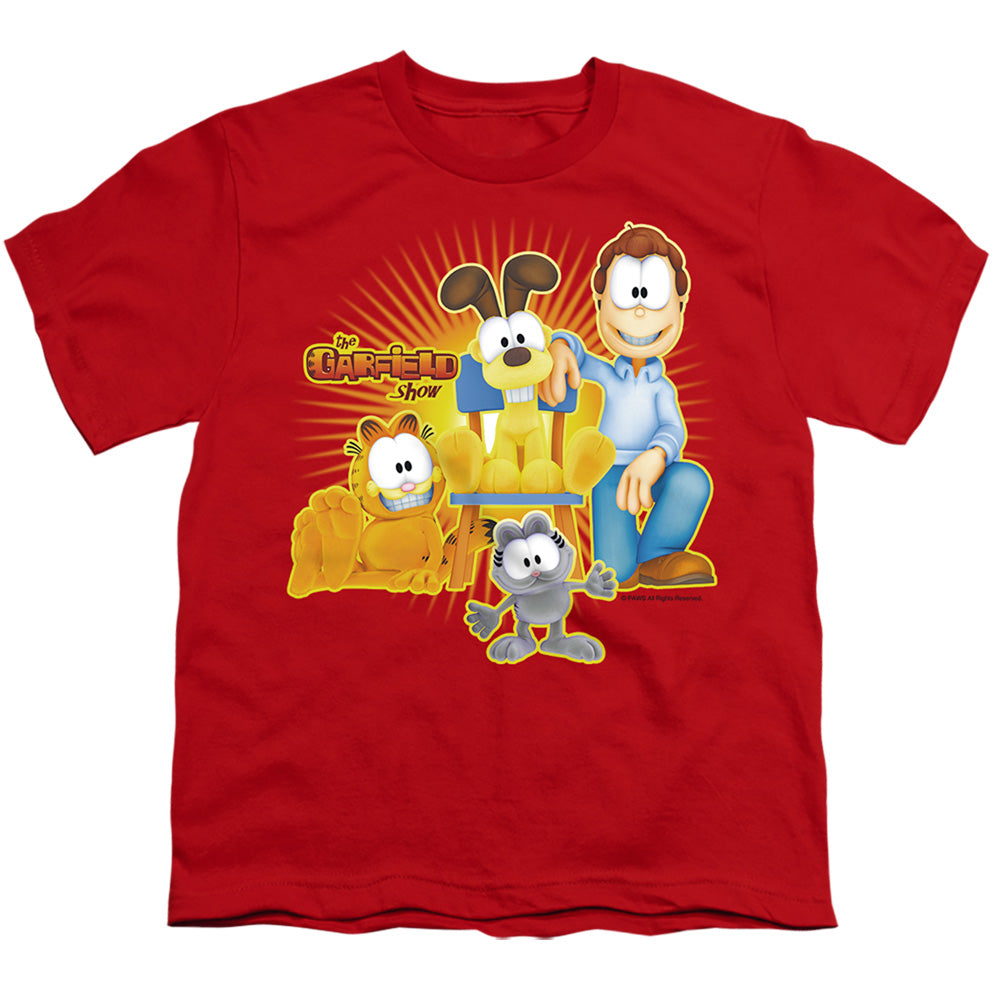 Garfield Say Cheese Licensed Kid's T-Shirt (Ages 4-7) SM-XL