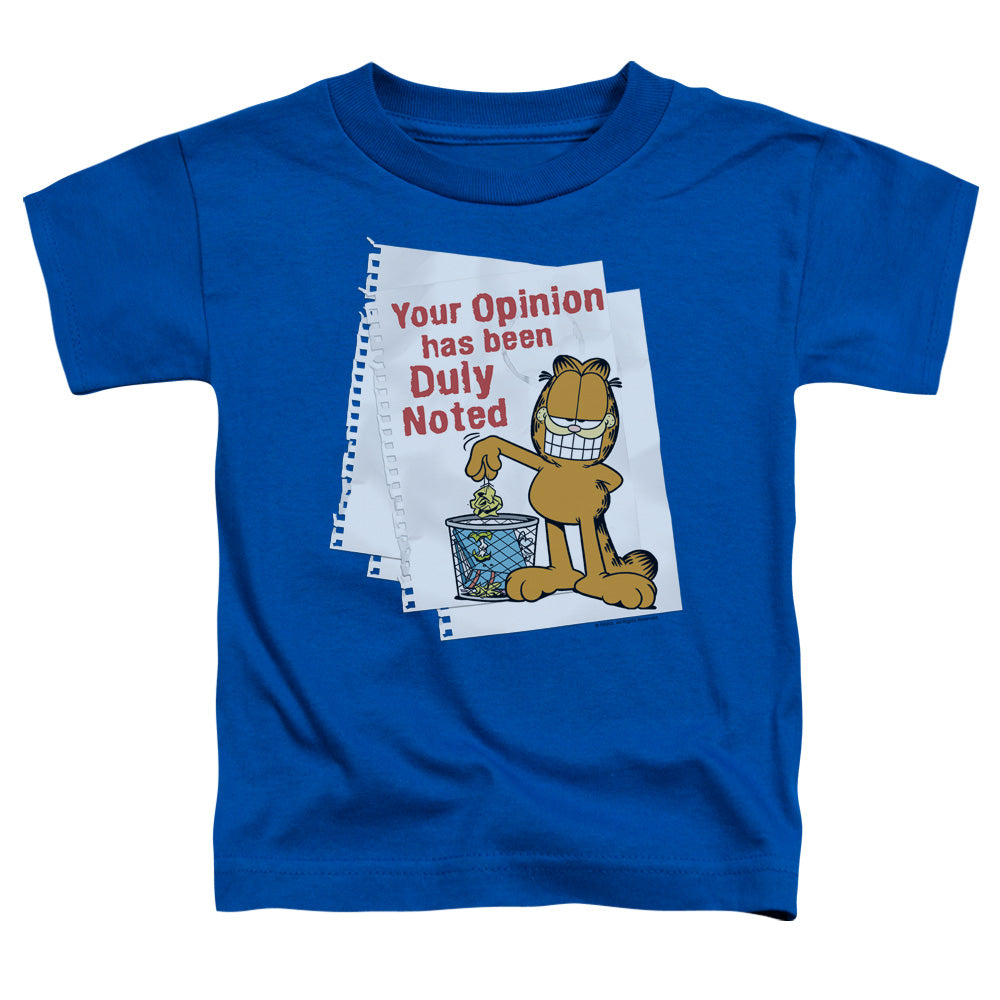 Garfield Duly Noted Licensed Toddler T-Shirt SM-LG