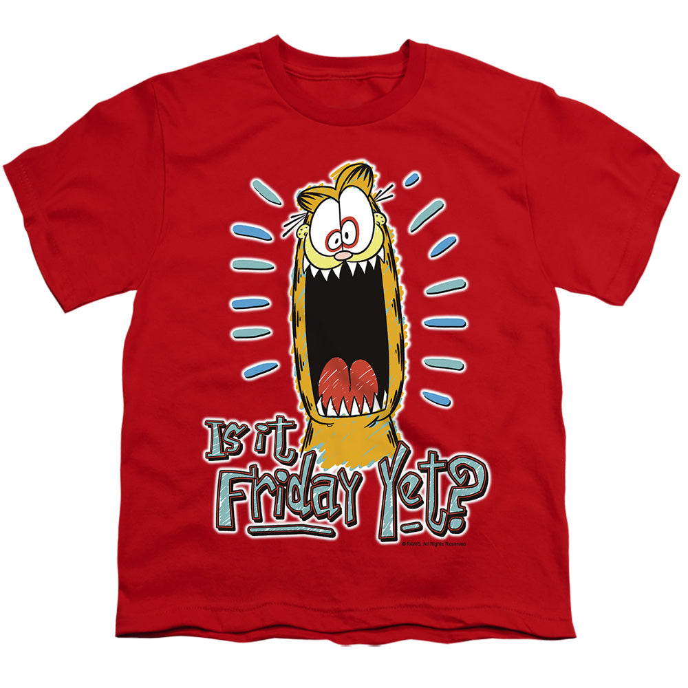 Garfield Friday Licensed Kid's T-Shirt (Ages 4-7) SM-XL