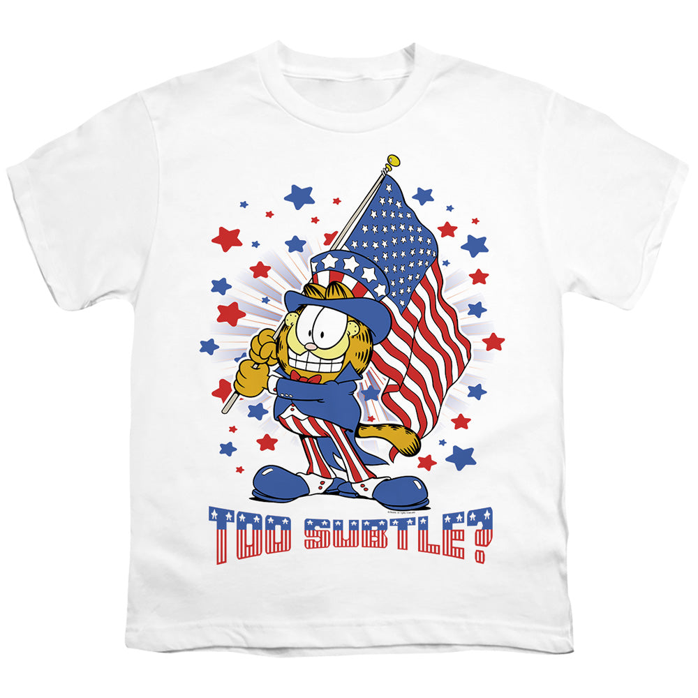 Garfield Subtle Licensed Kid's T-Shirt (Ages 4-7) SM-XL