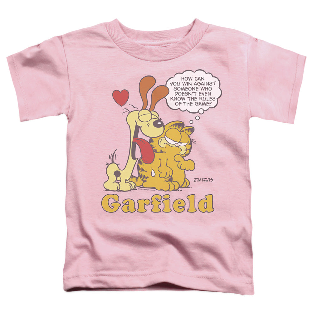 Garfield Cant Win Licensed Toddler T-Shirt LG