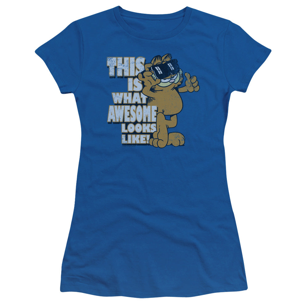 Garfield Awesome Licensed Women's T-Shirt Juniors XL