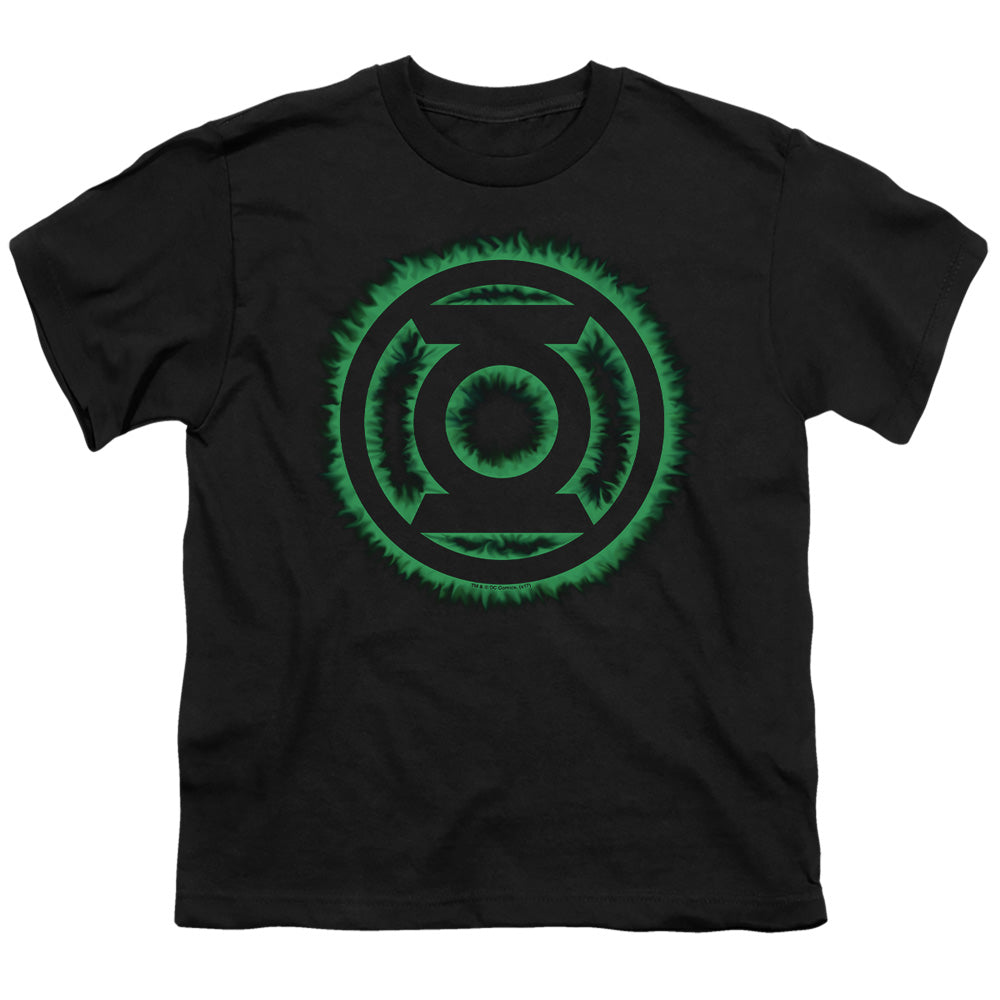 Green Lantern Green Flame Logo Licensed Kid's T-Shirt (Ages 4-7) XS-XL