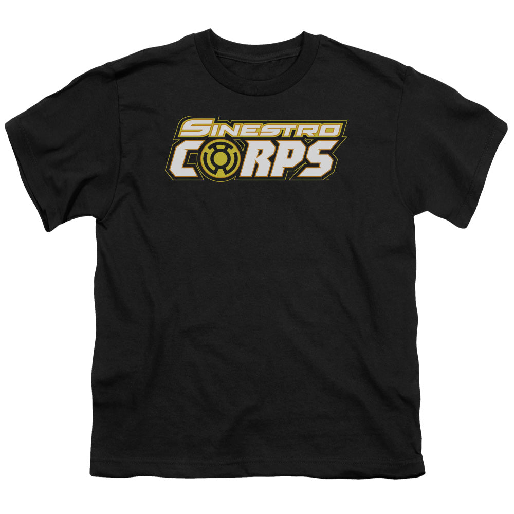 Green Lantern Sinestro Corps Logo Licensed Kid's T-Shirt (Ages 4-7) XS-XL