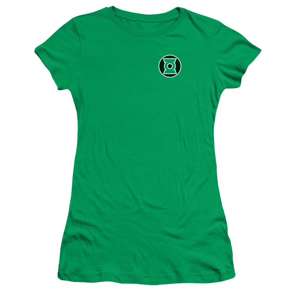 Green Lantern Kyle Rayner Logo Licensed Women's T-Shirt Juniors MD-LG
