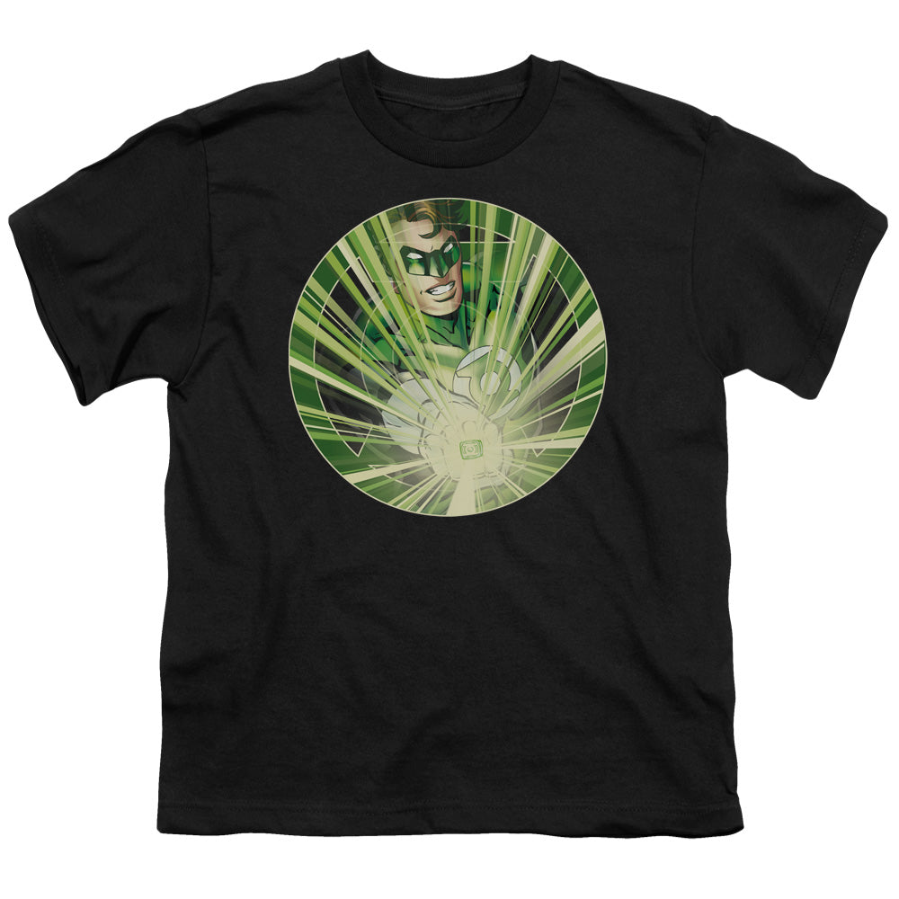 Green Lantern Light Em Up Licensed Kid's T-Shirt (Ages 4-7) XS-XL