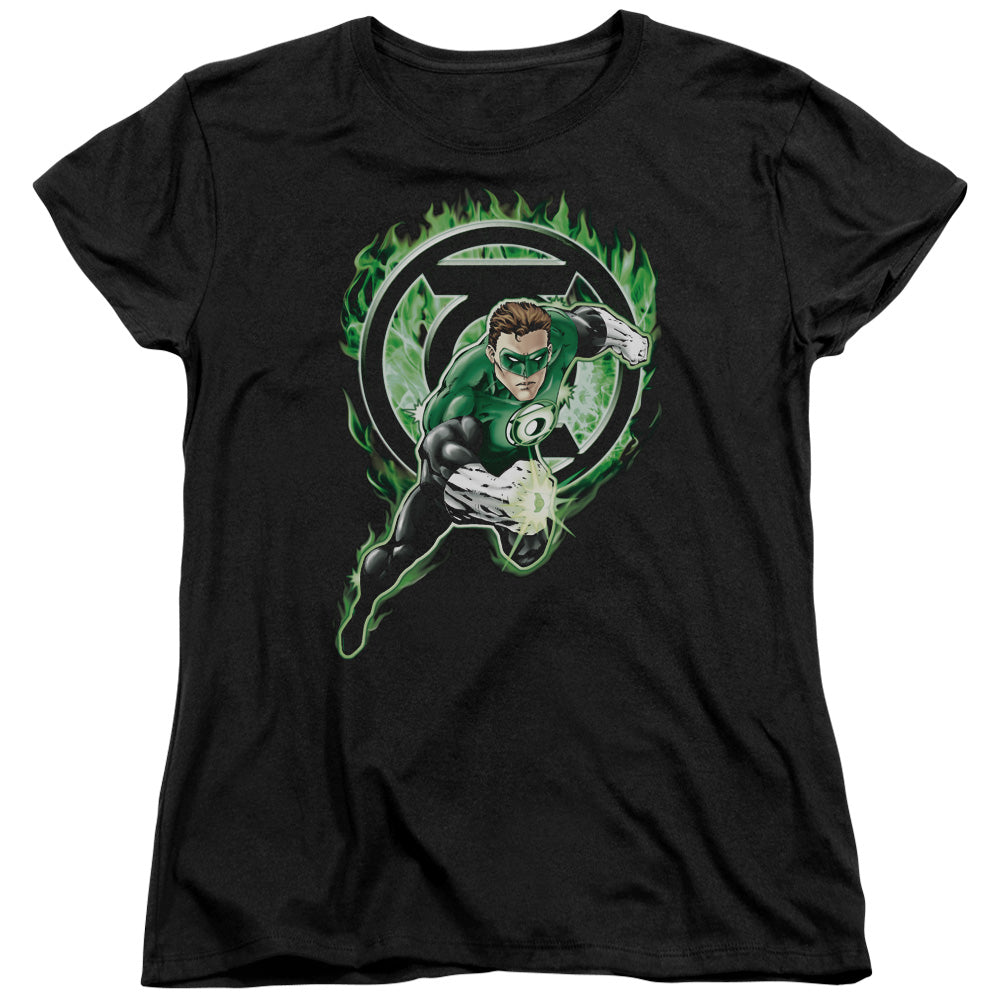 Green Lantern Space Cop Licensed Women's T-Shirt Regular Fit MD-LG