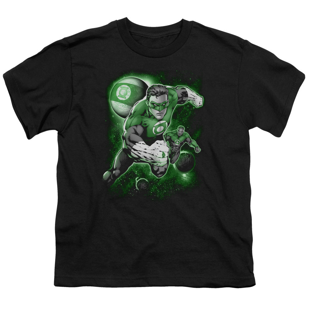 Green Lantern Lantern Planet Licensed Kid's T-Shirt (Ages 4-7) XS-XL