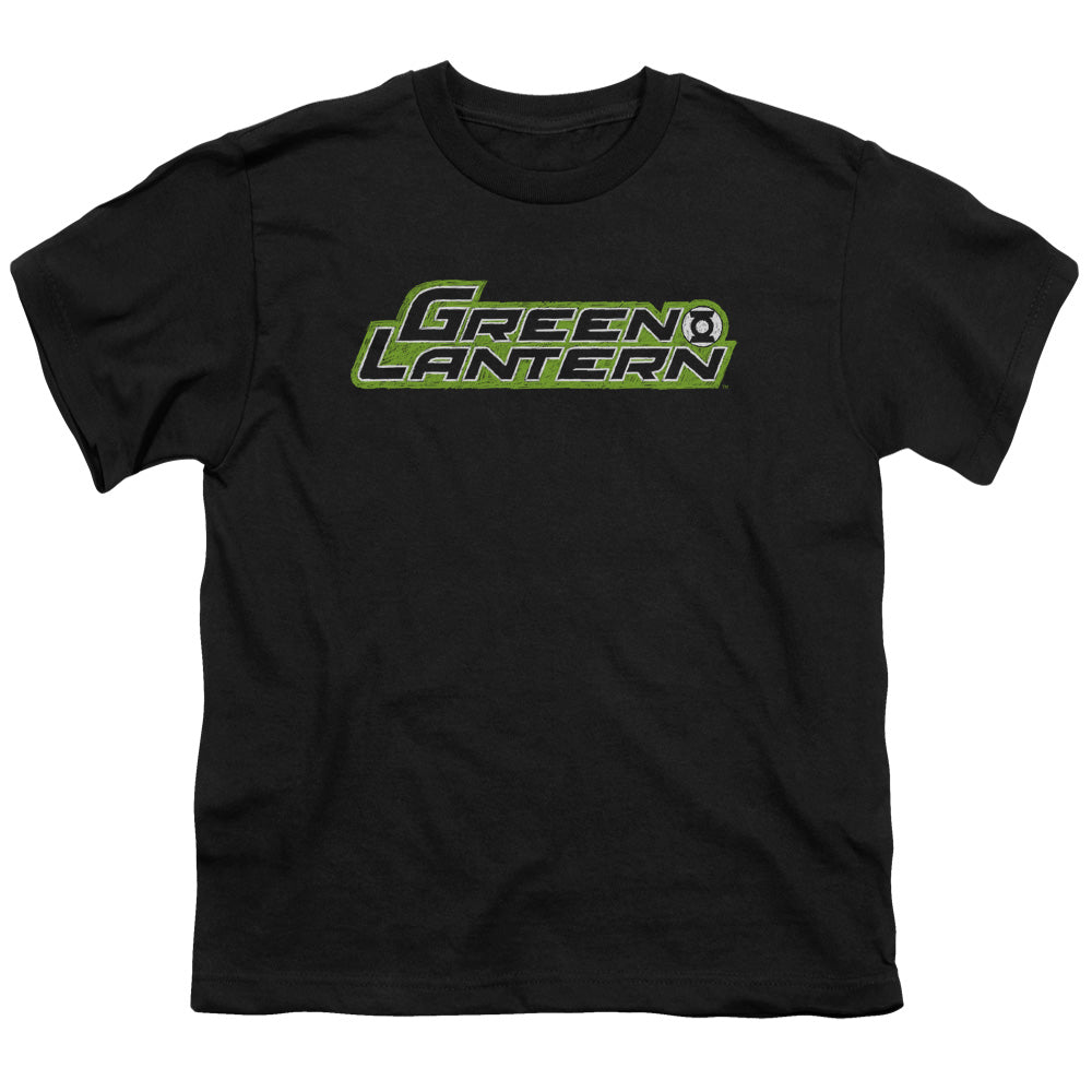 Green Lantern Scribble Title Licensed Kid's T-Shirt (Ages 4-7) MD