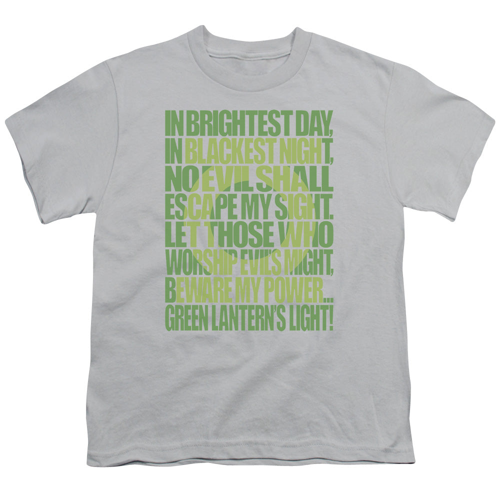 Green Lantern Green Lantern Oath Licensed Kid's T-Shirt (Ages 4-7) XL