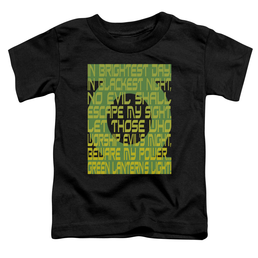Green Lantern Green Lantern Oath Licensed Toddler T-Shirt SM-LG