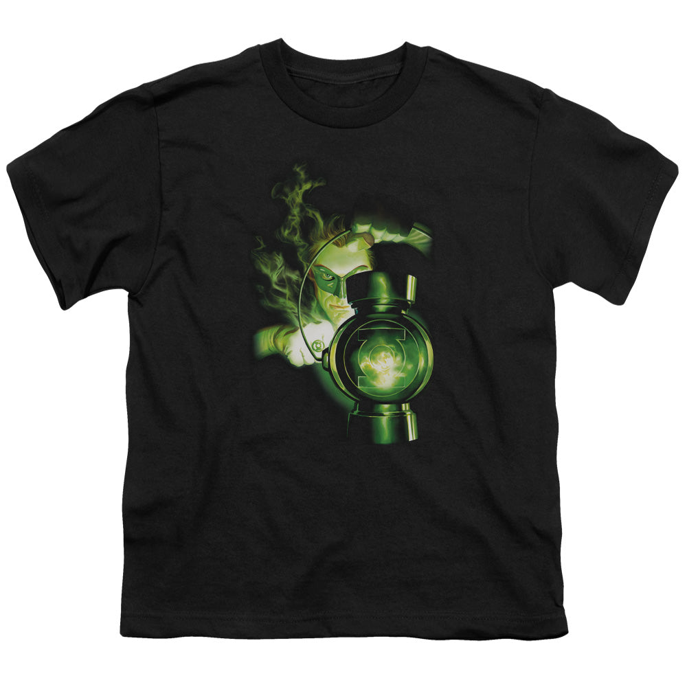 Green Lantern Lantern Light Licensed Kid's T-Shirt (Ages 4-7) XS-LG