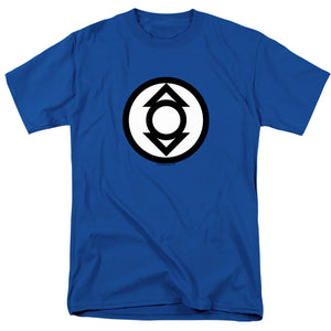 AN OFFCIALLY LICENSED GREEN LANTERN INDIGO TRIBE MEN'S REGULAR FIT T-SHIRT ROYAL