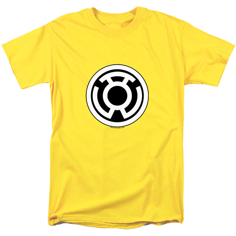 Green Lantern Sinestro Corps Logo Licensed Adult Unisex T-Shirt Regular Fit Tee