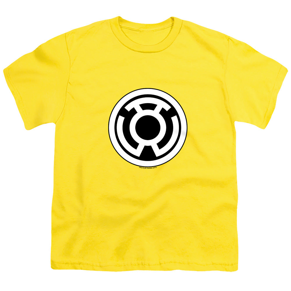 Green Lantern Sinestro Corps Logo Licensed Kid's T-Shirt (Ages 4-7) SM-XL