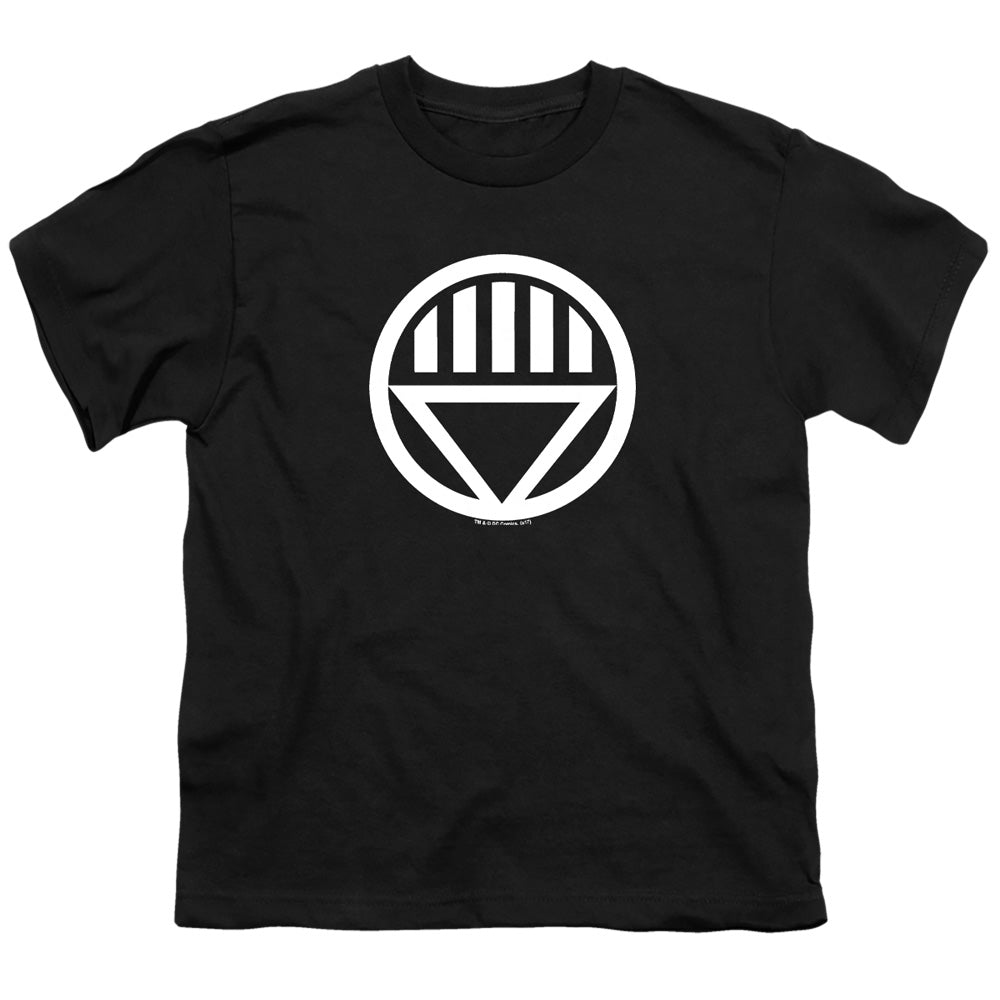 Green Lantern Black Lantern Logo Licensed Kid's T-Shirt (Ages 4-7) XS-LG