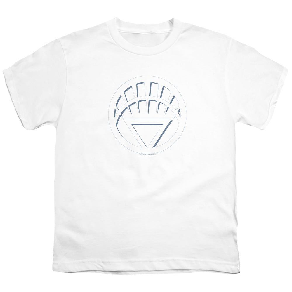Green Lantern White Lantern Logo Licensed Kid's T-Shirt (Ages 4-7) SM-LG