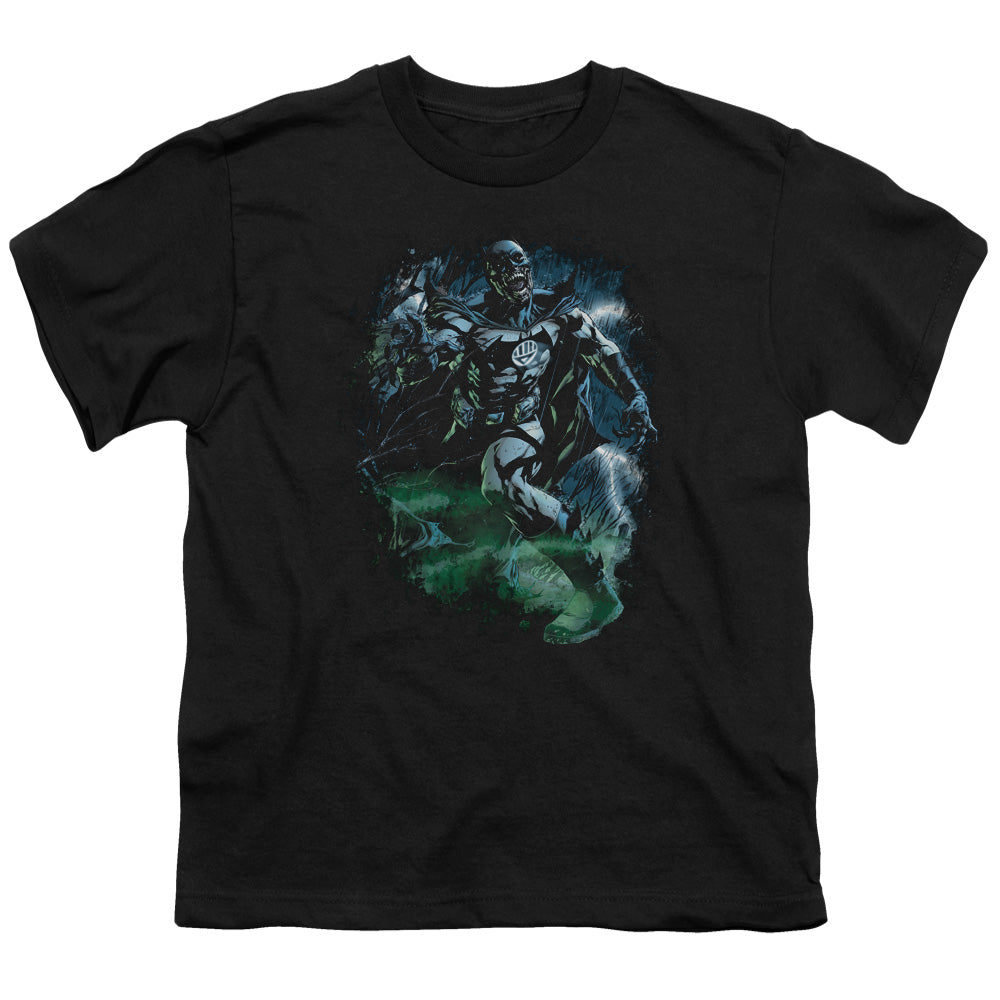 Green Lantern Black Lantern Batman Licensed Kid's T-Shirt (Ages 4-7) XS-XL