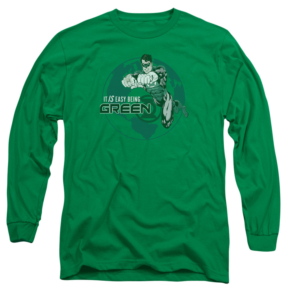 Gl Easy Being Green Licensed Adult Unisex Long Sleeve T-Shirt LG