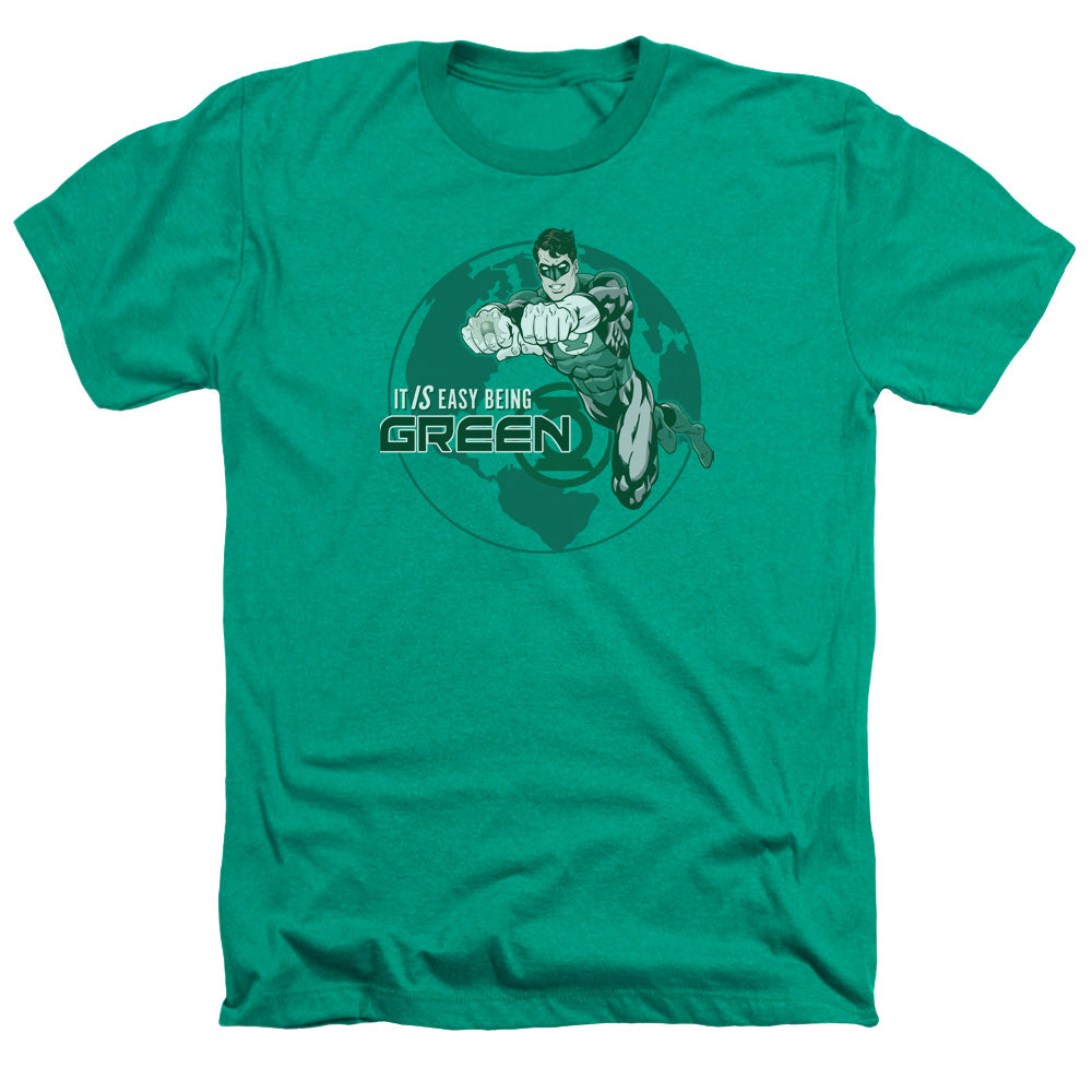 Gl Easy Being Green Licensed Adult Unisex T-Shirt Heather Tee LG