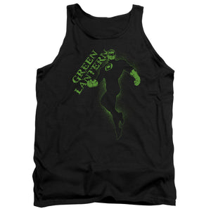 AN OFFCIALLY LICENSED GL LANTERN DARKNESS ADULT UNISEX TANK TOP BLACK