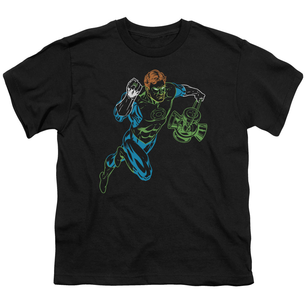 Gl Neon Lantern Licensed Kid's T-Shirt (Ages 4-7) SM-LG