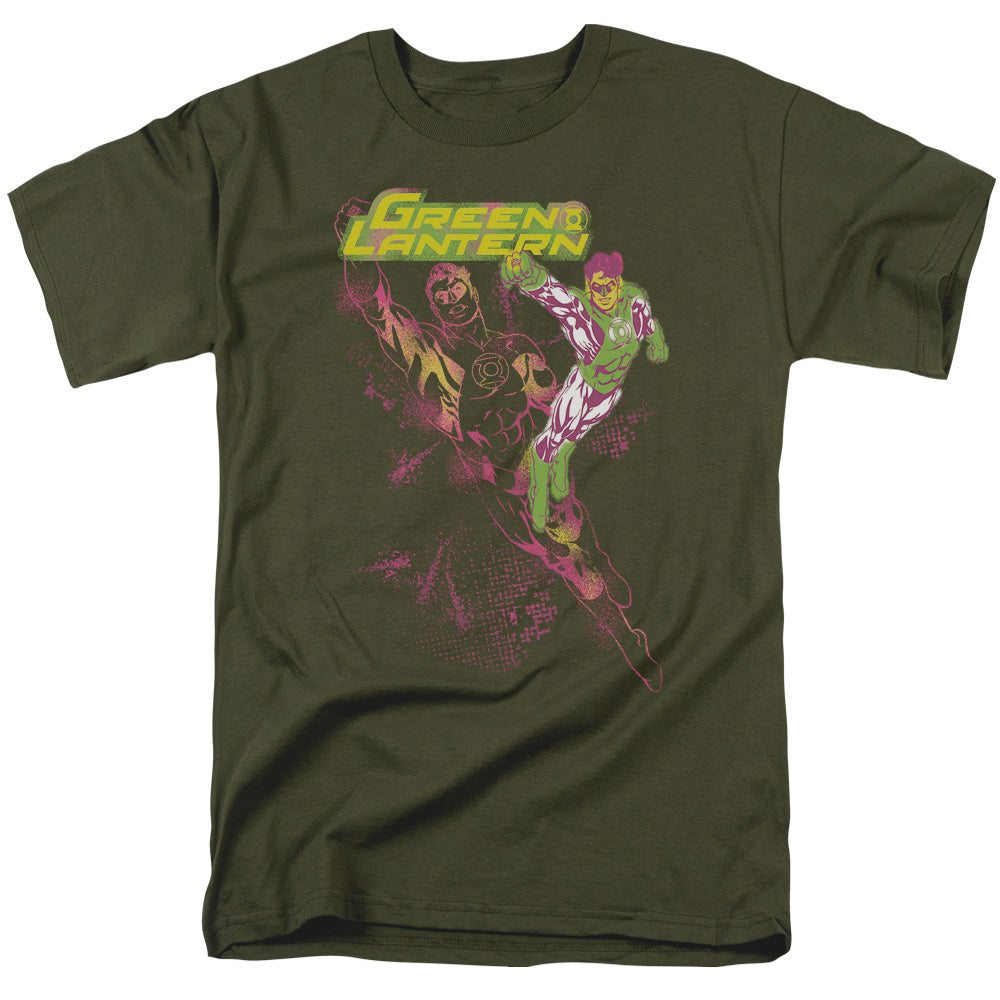 Gl Lantern Spray Licensed Adult Unisex T-Shirt Regular Fit Tee LG