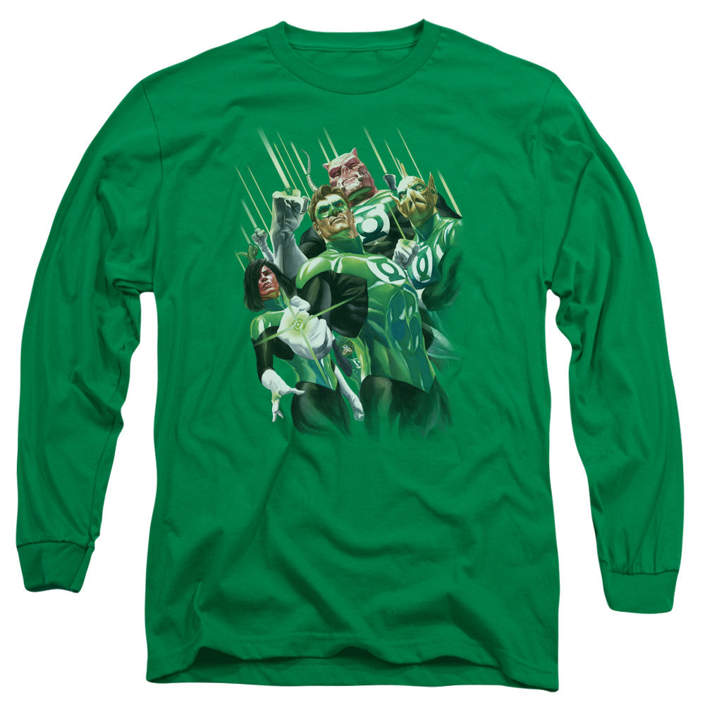 Gl Power Of The Rings Licensed Adult Unisex Long Sleeve T-Shirt LG