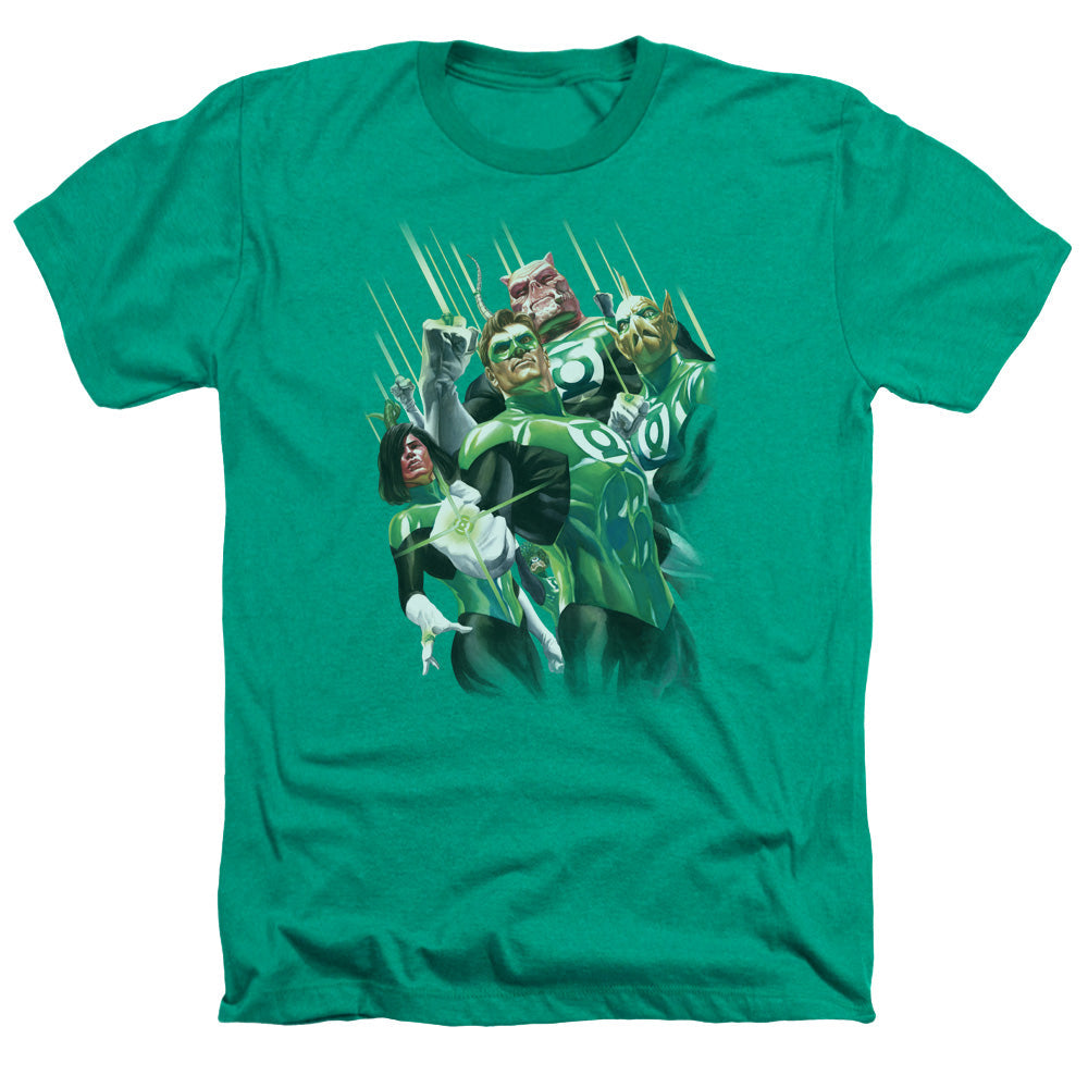 Gl Power Of The Rings Licensed Adult Unisex T-Shirt Heather Tee LG