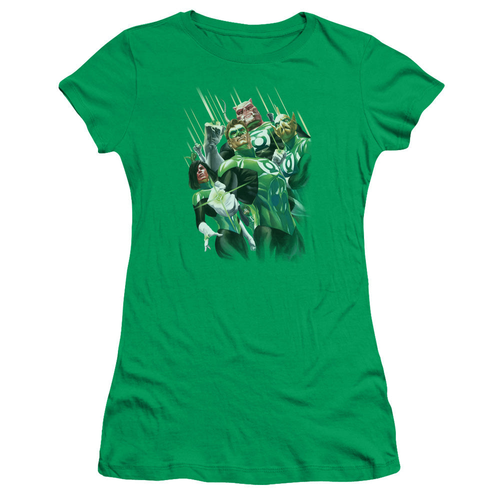 Gl Power Of The Rings Licensed Women's T-Shirt Juniors LG