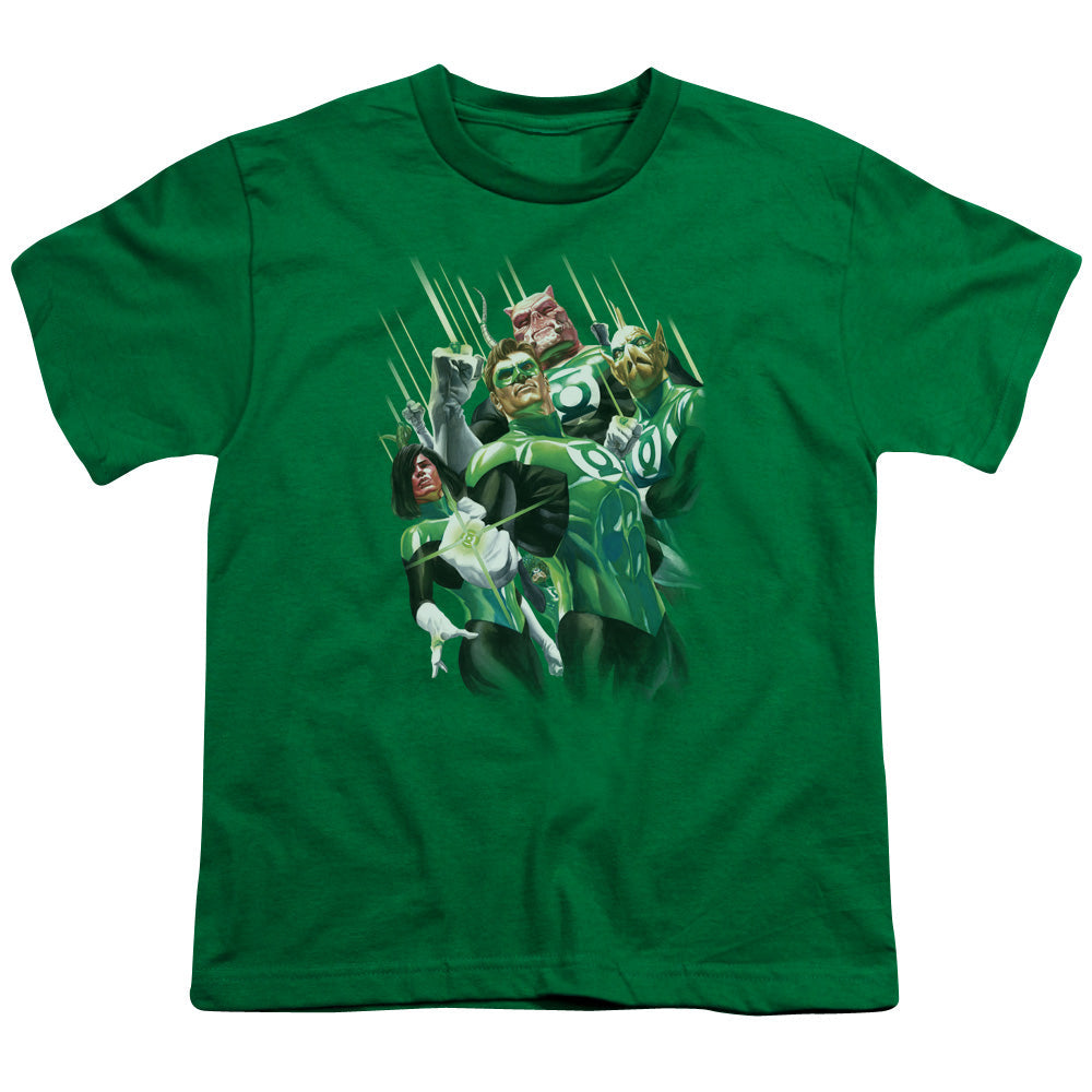 Gl Power Of The Rings Licensed Kid's T-Shirt (Ages 4-7) XS-LG