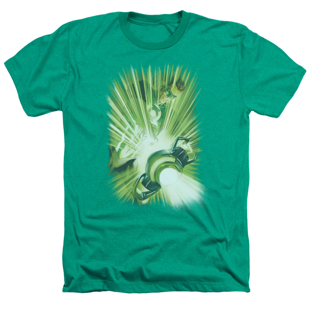 Green Lantern Lanterns Light Licensed Adult Unisex T-Shirt Heather Tee LG