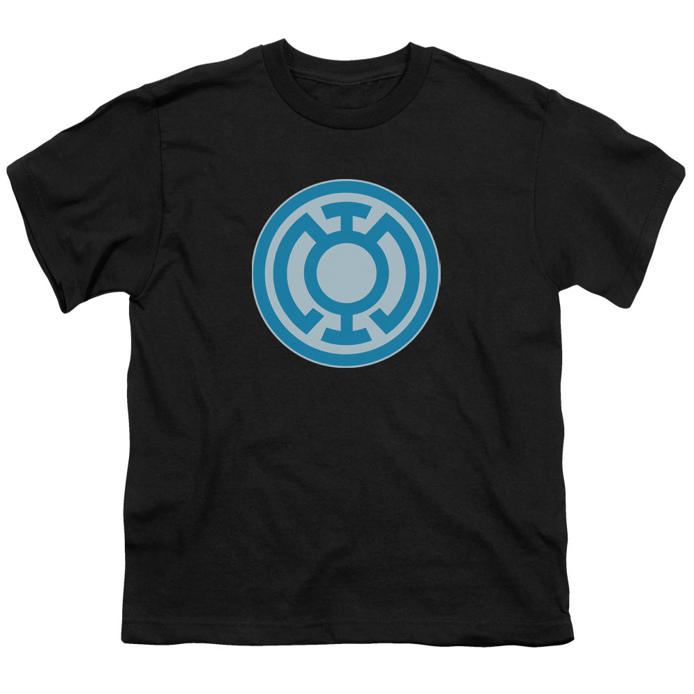 Green Lantern Blue Symbol Licensed Kid's T-Shirt (Ages 4-7) SM-LG