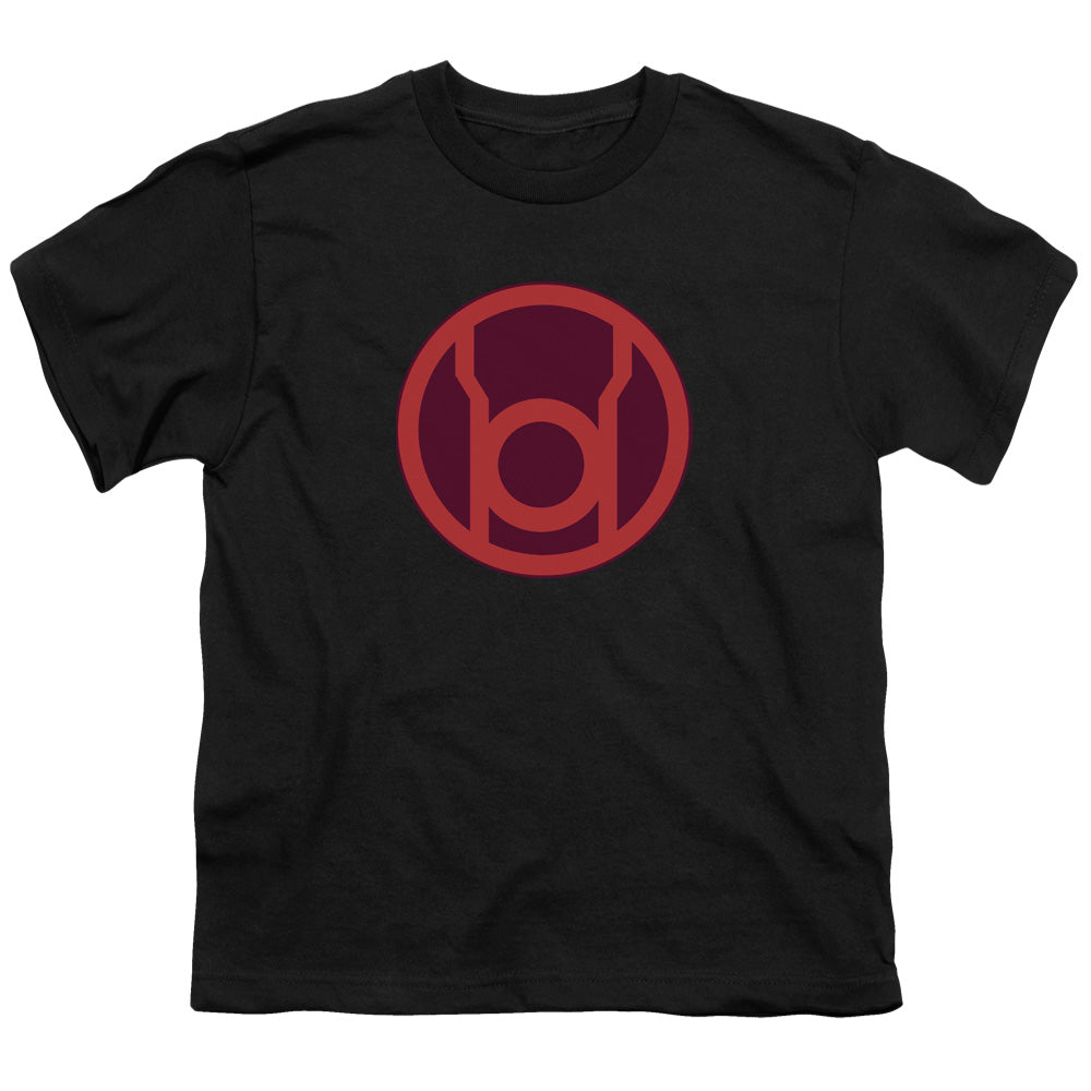 Green Lantern Red Symbol Licensed Kid's T-Shirt (Ages 4-7) SM-LG