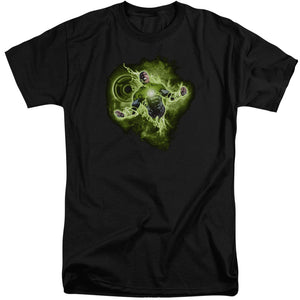 AN OFFCIALLY LICENSED GREEN LANTERN LANTERN NEBULA MEN'S TALL FIT T-SHIRT BLACK