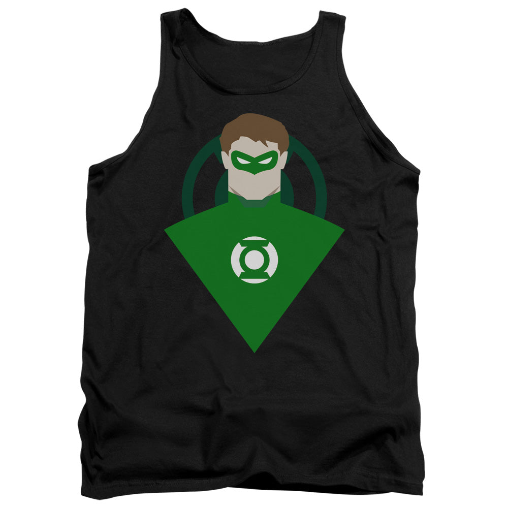 AN OFFCIALLY LICENSED DC SIMPLE GL ADULT UNISEX TANK TOP BLACK