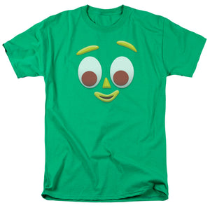 AN OFFCIALLY LICENSED GUMBY GUMBME MEN'S REGULAR FIT T-SHIRT KELLY GREEN