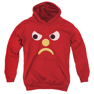 AN OFFCIALLY LICENSED GUMBY BLOCKHEAD G YOUTH HOODIE RED