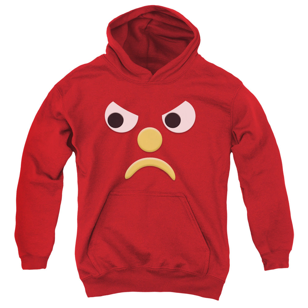 AN OFFCIALLY LICENSED GUMBY BLOCKHEAD G YOUTH HOODIE RED