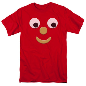 AN OFFCIALLY LICENSED GUMBY BLOCKHEAD J MEN'S REGULAR FIT T-SHIRT RED
