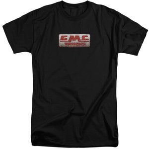 AN OFFCIALLY LICENSED GMC BEAT UP 1959 LOGO MEN'S TALL FIT T-SHIRT BLACK