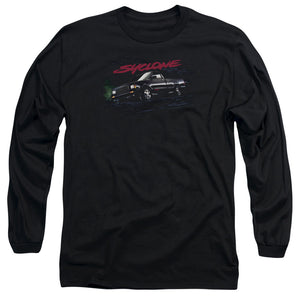 AN OFFCIALLY LICENSED GMC SYCLONE MEN'S LONG SLEEVE T-SHIRT BLACK