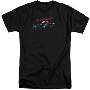 AN OFFCIALLY LICENSED GMC SYCLONE MEN'S TALL FIT T-SHIRT BLACK