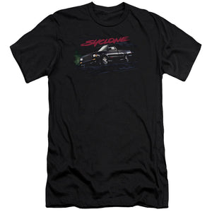 AN OFFCIALLY LICENSED GMC SYCLONE MEN'S PREMIUM SLIM FIT T-SHIRT BLACK