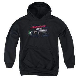 AN OFFCIALLY LICENSED GMC SYCLONE YOUTH HOODIE BLACK