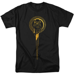AN OFFCIALLY LICENSED GAME OF THRONES HAND OF THE KING ICON MEN'S REGULAR FIT T-SHIRT BLACK