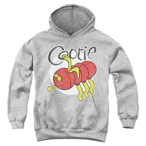 AN OFFCIALLY LICENSED COOTIE COOTIE YOUTH HOODIE ATHLETIC HEATHER