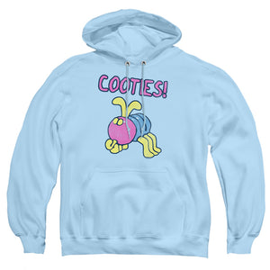AN OFFCIALLY LICENSED COOTIE IVE GOT COOTIES ADULT UNISEX PULLOVER HOODIE LIGHT BLUE