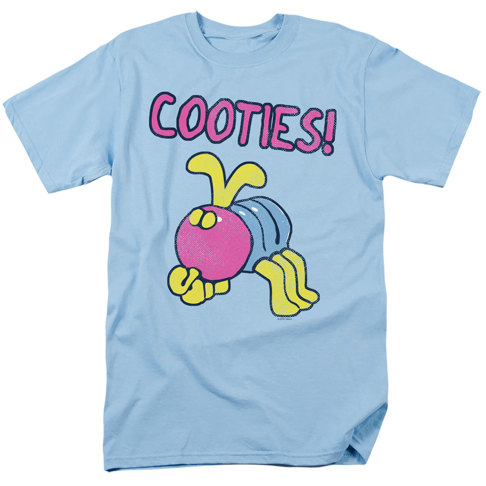 AN OFFCIALLY LICENSED COOTIE IVE GOT COOTIES MEN'S REGULAR FIT T-SHIRT LIGHT BLUE